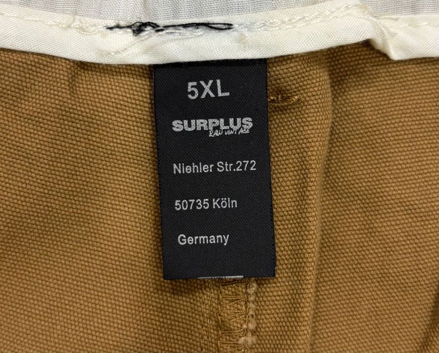Surplus Raw 5XL Хлопковые Мужские шорты карго 5xl хлопка батал 5X