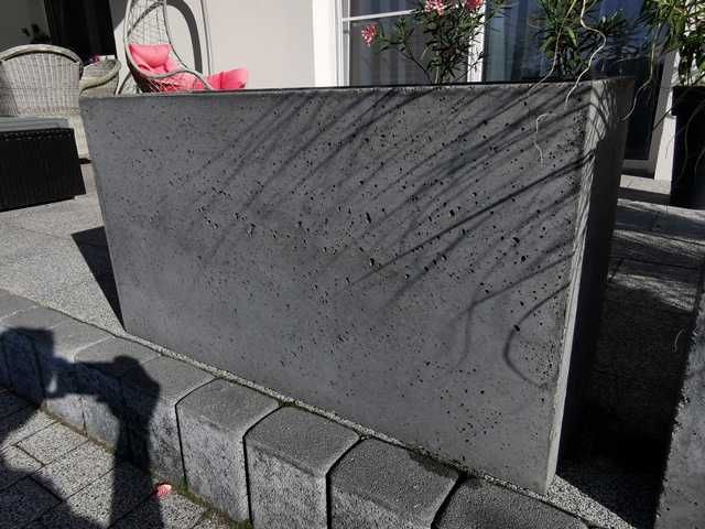 Donica betonowa 90x30x50 Demeter donice betonowe, architektoniczne.