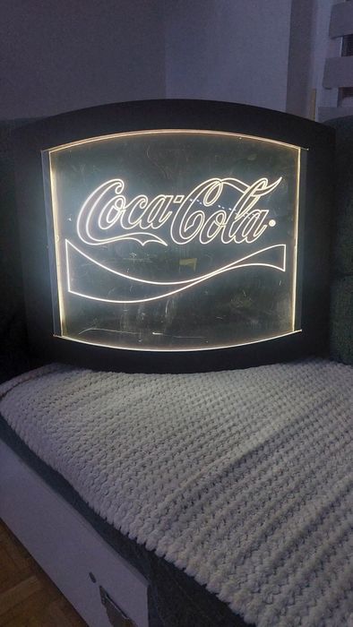 Neon coca-cola podświetlany