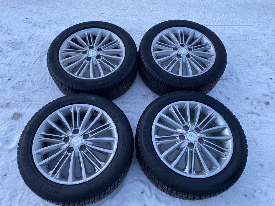 Felgi Hyundai 5x114.3 et50 7.0j opony zima koła 225/50 r17