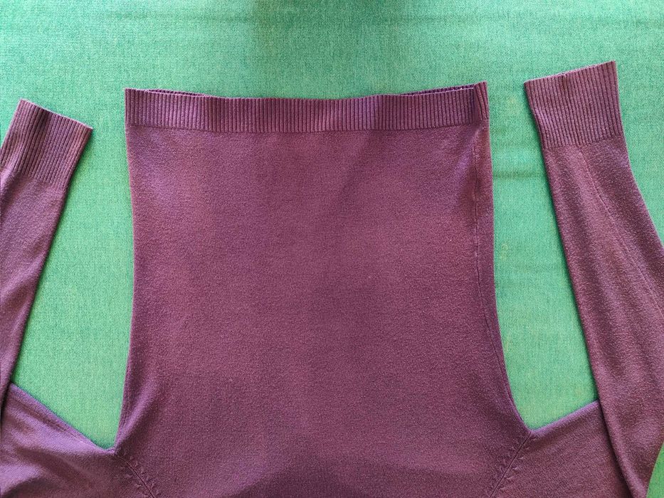 Fioletowy sweter S