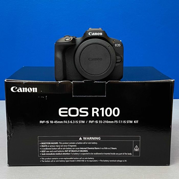 Canon EOS R100 (Corpo) - 24.1MP