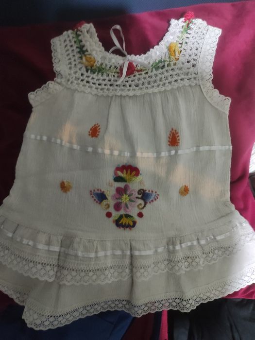 Vestido de algodão