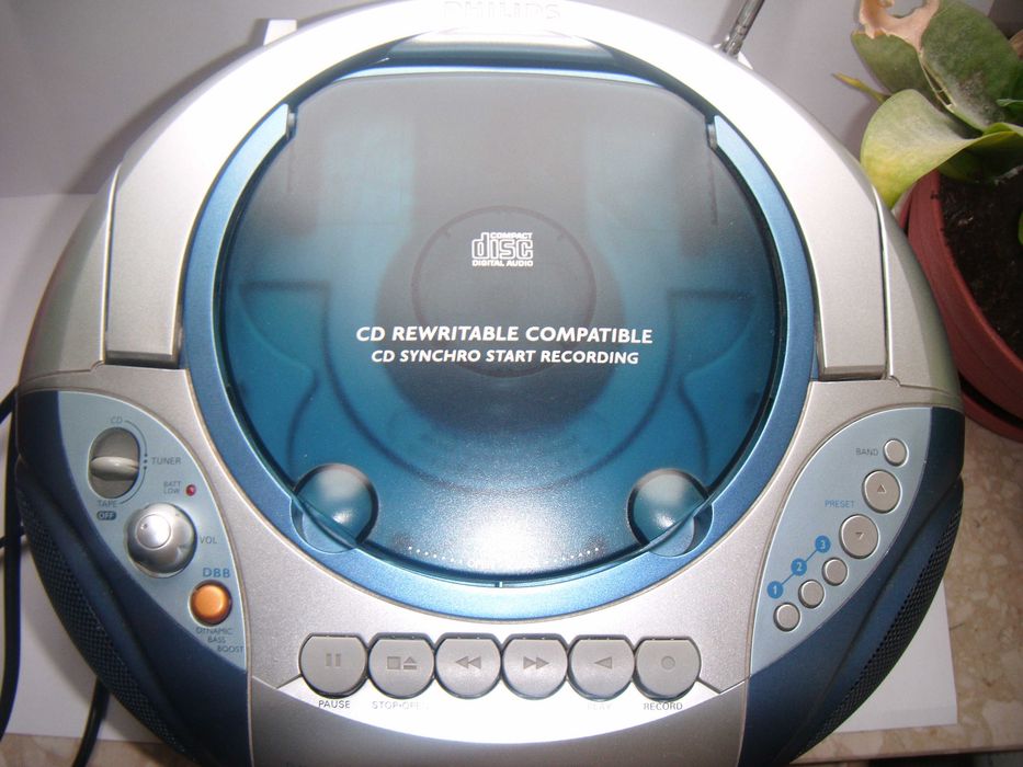 Radiomagnetofon Phillips AZ1140 (do naprawy)
