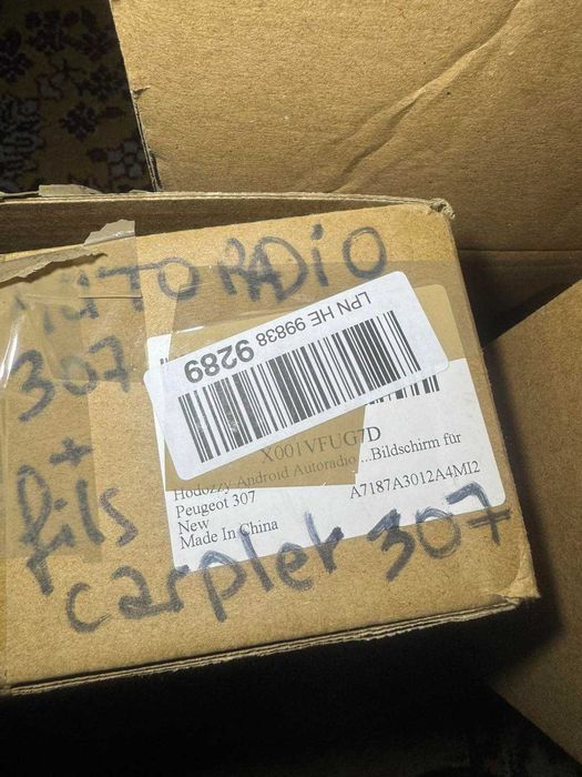Андроїд Магнітола Peugeot 307 307CC 307SW 2002-2013, пам'ять 2/32
