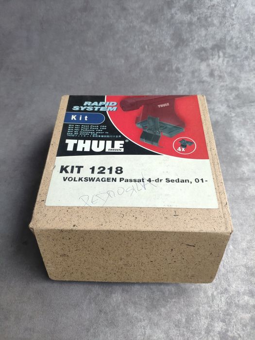 Kit Fixação Barras Thule (Foot Pack 750 + Kit 1218) - VW Passat 01-04