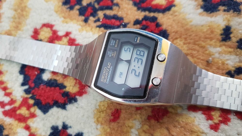 Relogio Seiko 0634 o primeiro cronógrafo digital do mundo
