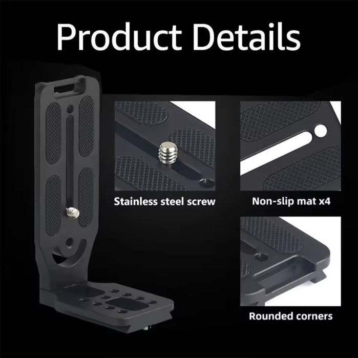 L Bracket - Suporte L para Câmera DSLR
