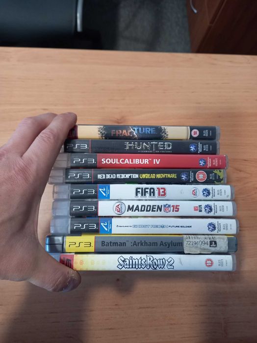 9 gier na playstation 3 Zestaw 9 gier na PS3 stan bardzo dobry