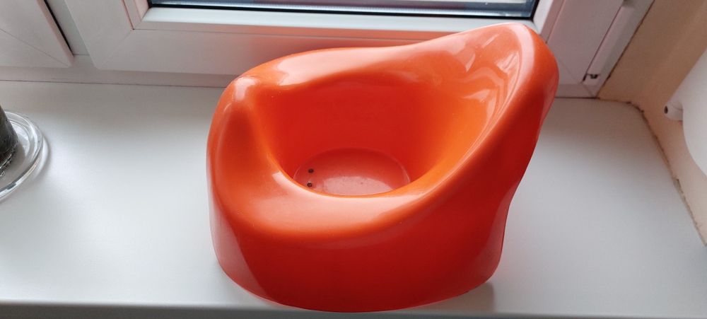 Nocnik dla dzieci pomarańczowy