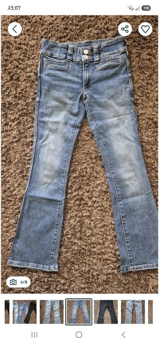 Spodnie jeans h&m