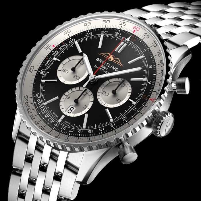 Годинник Breitling Navitimer B01 Chronograph 46 AB0137211B1A1