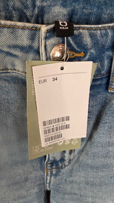 Jeansy H&M , flare. Nowe, modne, rozmiar 34