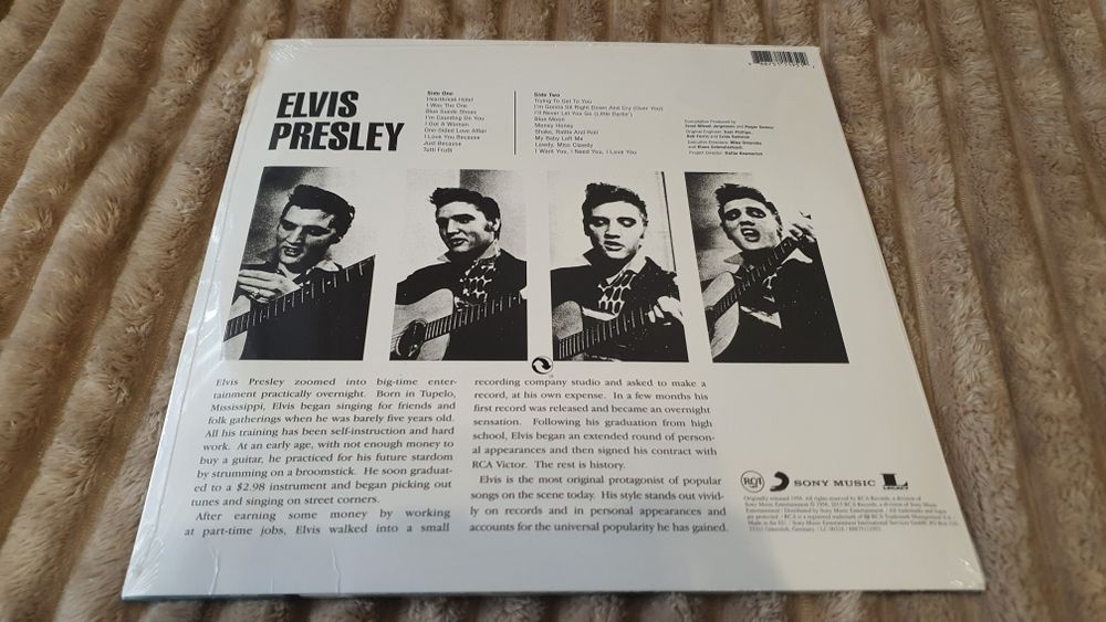 Winyl ELVIS PRESLEY Nowa w folii ! 180 GRAM VINYL RCA