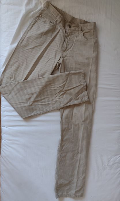 spodnie proste straight vintage
