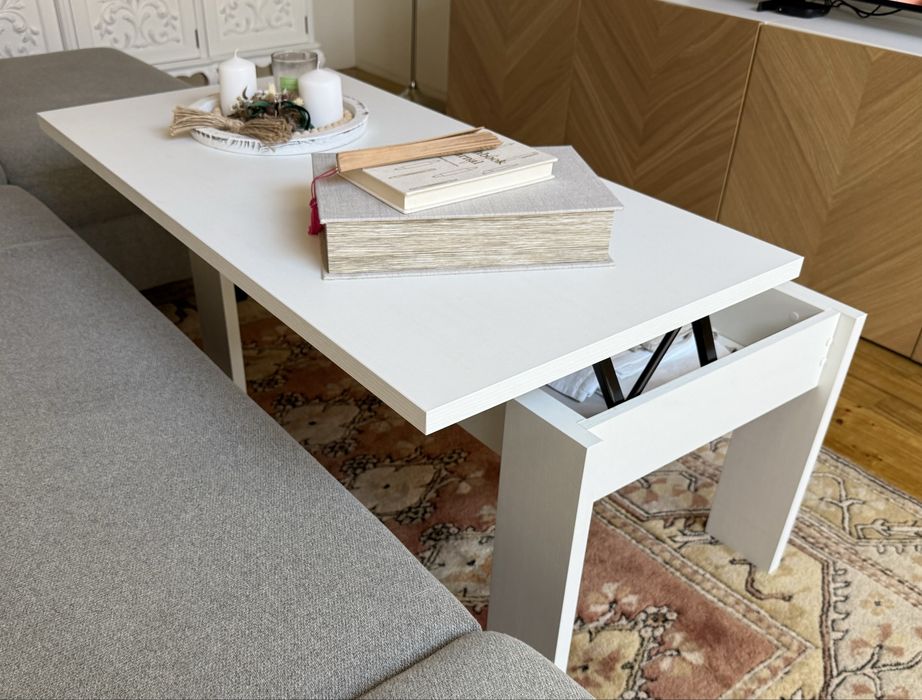 Mesa de Centro C/ Tampo Extensivel