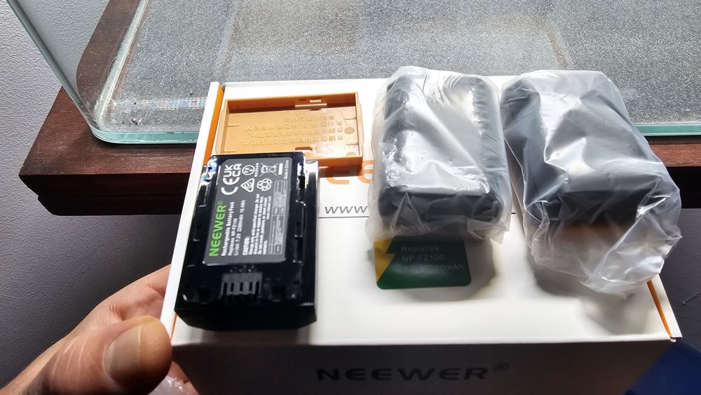 Baterias NP-FZ100 Npfz100 Sony A9 A7 A7R A6700 A6600  A1 FX3  II III