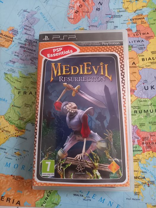 Gra Sony psp medievil resurrection