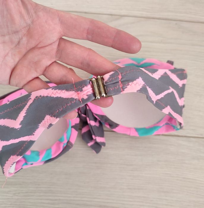Góra od bikini strój kąpielowy biustonosz River Island rozm XXS 32