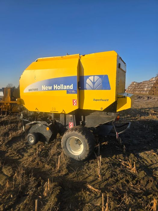 Prasa New Holland BR 7060 siatka 7070 sznurek 740 rotor 2012 super sta