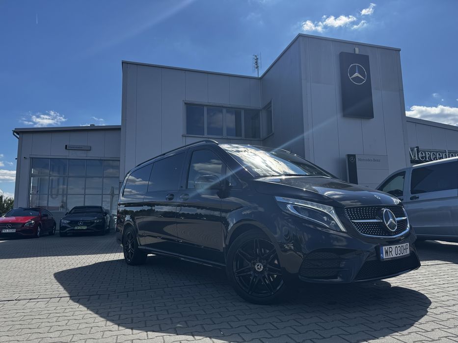 Wynajem MERCEDES V-KLASA 4MATIC 7-OSÓB VIP wypożyczalnia rent van HAK