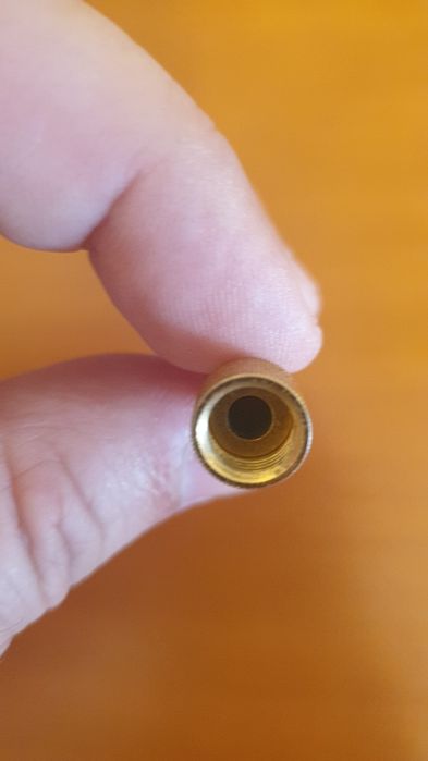 Adaptador Áudio Jack 6,35 mm Macho para 3,5 mm Fêmea – Dourado
