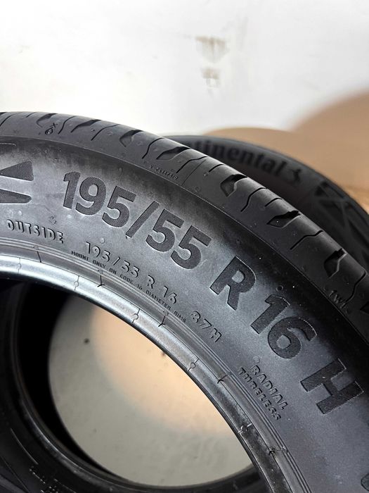 Pneus Continental Eco Contact 6 - 195/55/16 - Como NOVOS