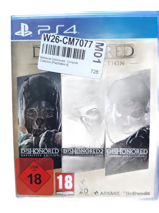 Dishonored Complete Collection - Ps4 Spiel Gra