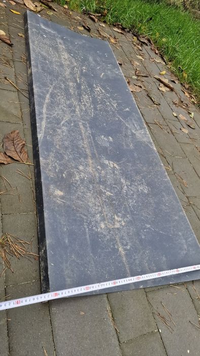 Obróbka blacharska czapka okapnik blacha antracyt grafit