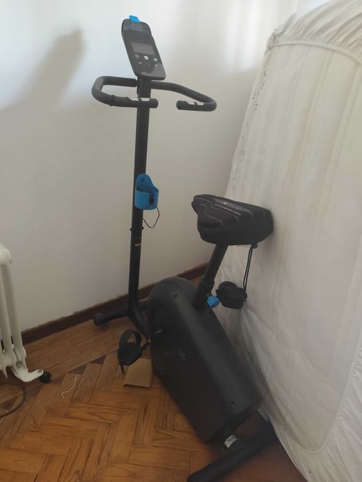 Bicicleta estática domyos decathlon