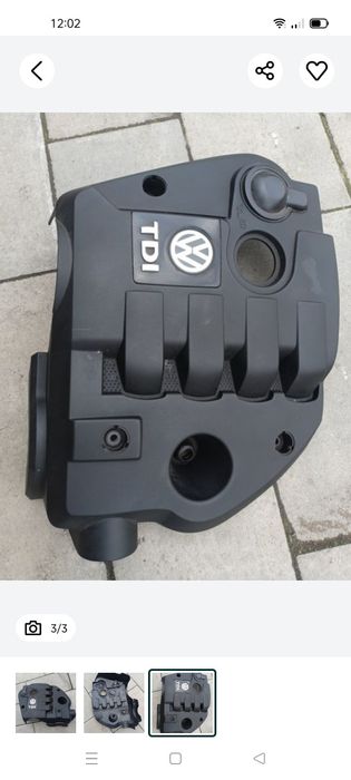 Osłona silnika VW passat B5 FL