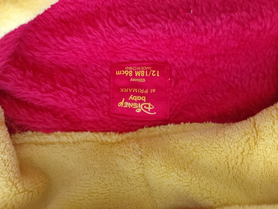 Strój Kubusia Puchatka pajacyk  86