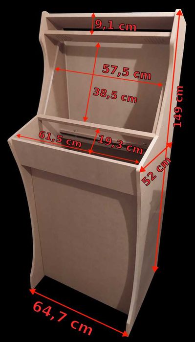 Automat Arcade dla Pandory 24" obudowa MDF