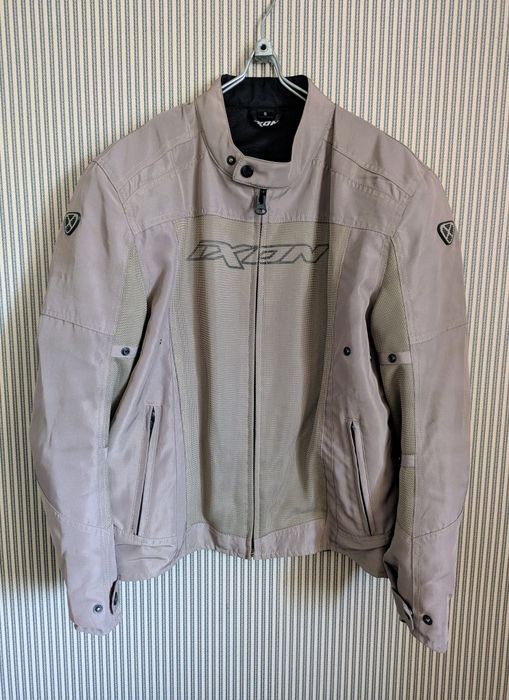 Вентильована текстильна мотоциклетна куртка Ixon Hacker Game (s) літо