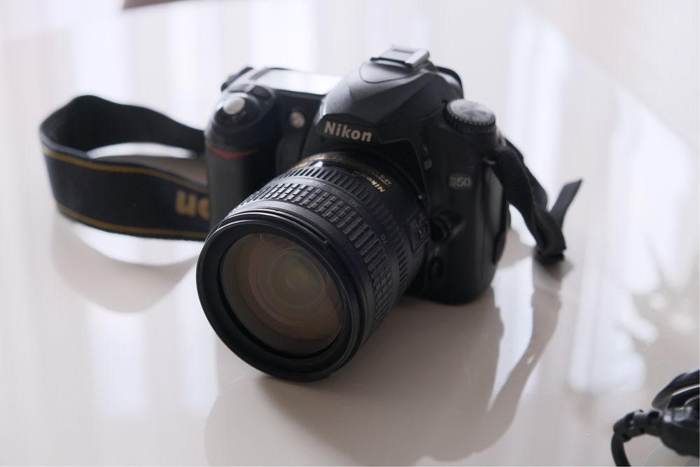 Aparat cyfrowy lustrzanka Nikon d50 + nikkor 18-70mm