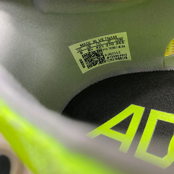 jq2553 нові adidas adizero boston 12 бігові кросівки running green