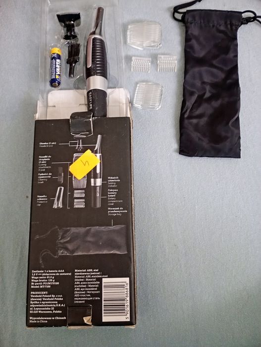 Trymer męski elektryczny bezprzewodowy nowy tanio.