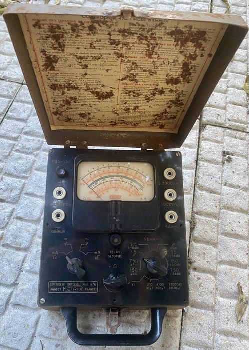 Multímetro Metrix 476 Antigo