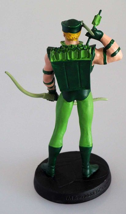 Estatueta DC Comics Original pintada à mão de "Green Arrow"