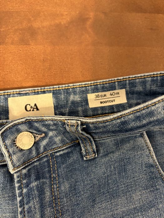 Spodnie jeansy c&a