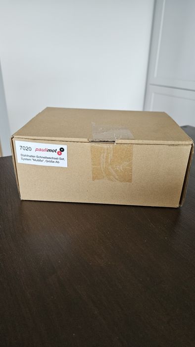 paulimot Zestaw uchwytów stalowych do tokarki, do „Systemu Multifix”, rozmiar Ab 7020