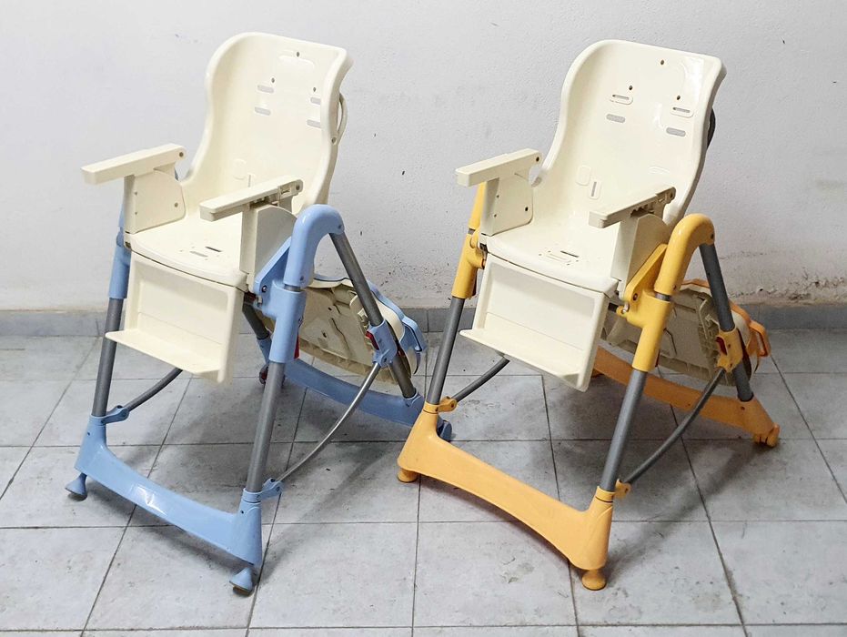 Conjunto de 2 Cadeiras de Alimentação Zippy (apenas estruturas)