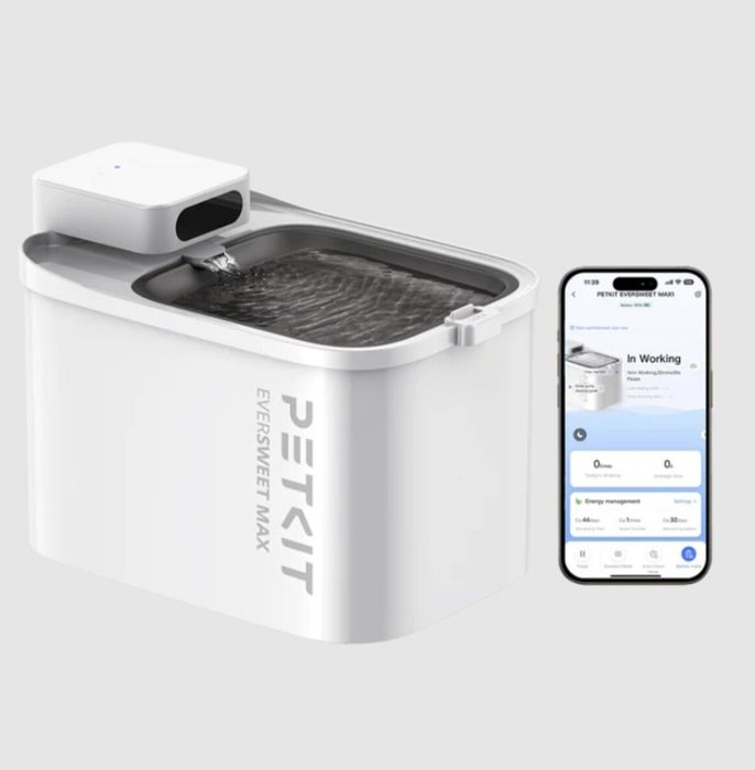 Поїлка для котів і собак портативний фонтан PETKIT Eversweet Max Smart Pet Drinking Fountain 3 л
