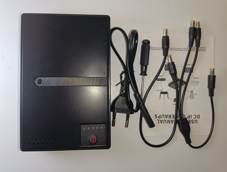 Джерело безперебійного живлення з акумуляторами 4шт. (DC UPS) для Wi-F