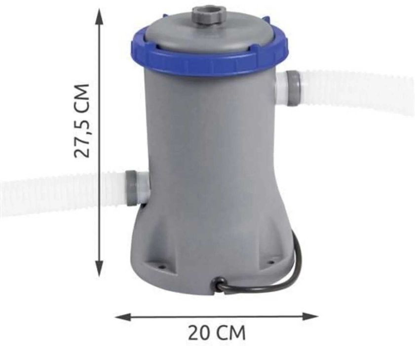 POMPA BASENOWA bestway 58383 flowclear filtr 2 II elektryczna do wody