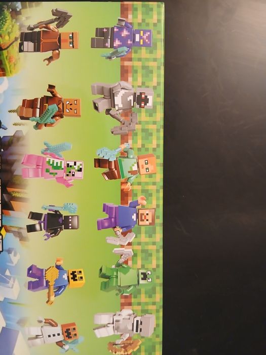 Conjunto 12 Mini Figuras Minecraft (Novo em Caixa)