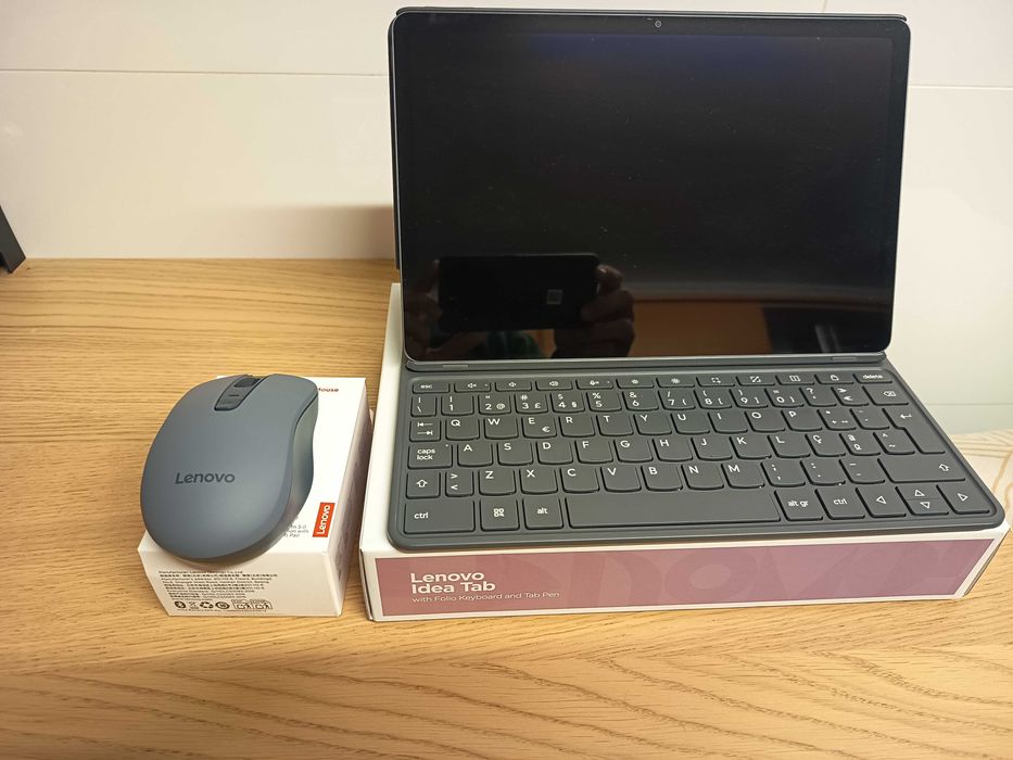 Lenovo Tab Idea tab 128GB + 8GB RAM – Como Novo c/ Capa e Caneta