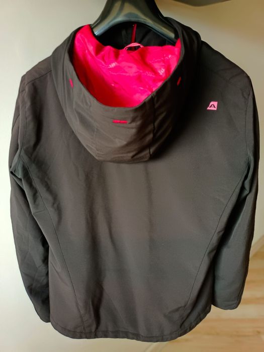 Kurtka damska Alpine Pro ,czarna,z kapturem.