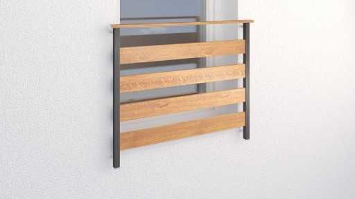 Profil stalowy ocynkowany drewnopodobny 100x20 imitacja okleinowany