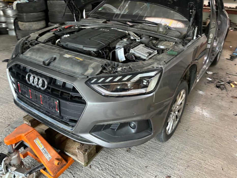 Audi a4 b9 8w бампер разборка ауди а4 б9 запчасти Audi a4 b9 8w Sline